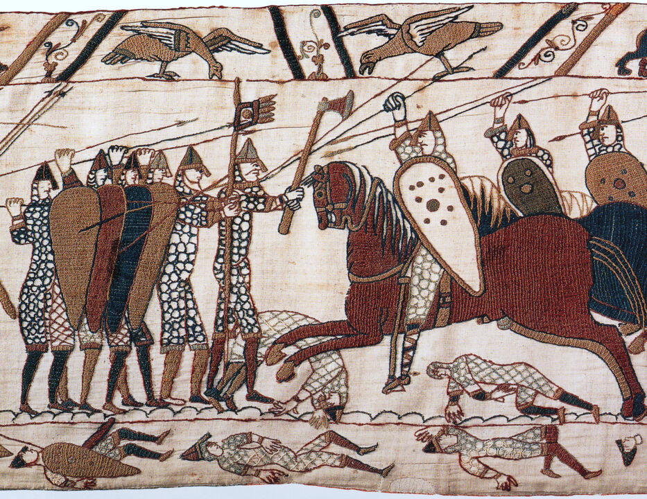 Kite shields shown in the Bayeux Tapestry Kite shields shown in the Bayeux Tapestry