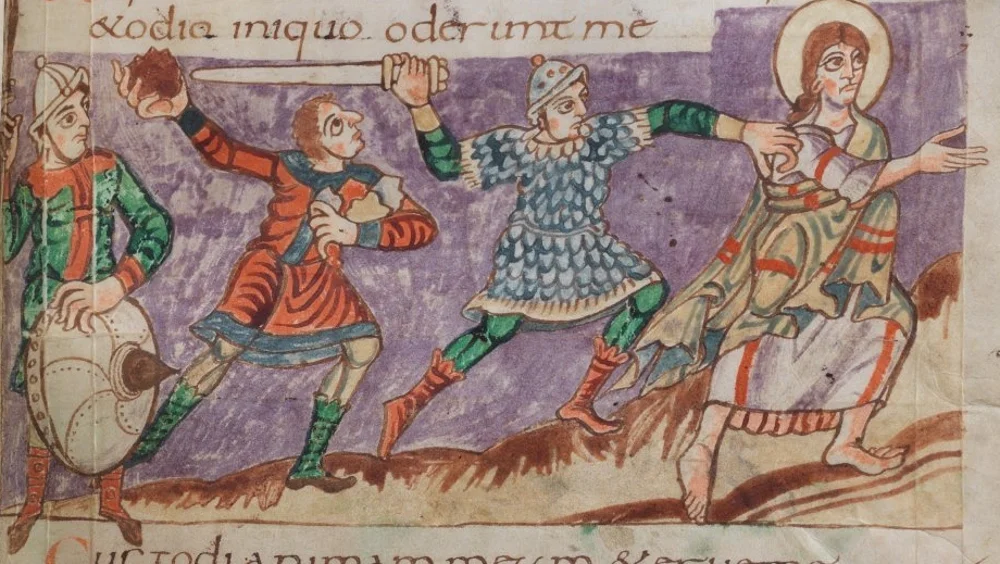 Stuttgart Psalter from the first half of the 9th century Stuttgart Psalter from the first half of the 9th century